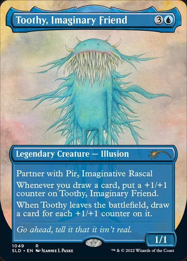 Toothy, Imaginary Friend (Borderless)