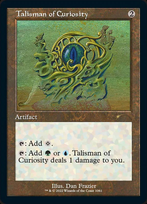Talisman of Curiosity (Retro Frame) (Foil Etched)