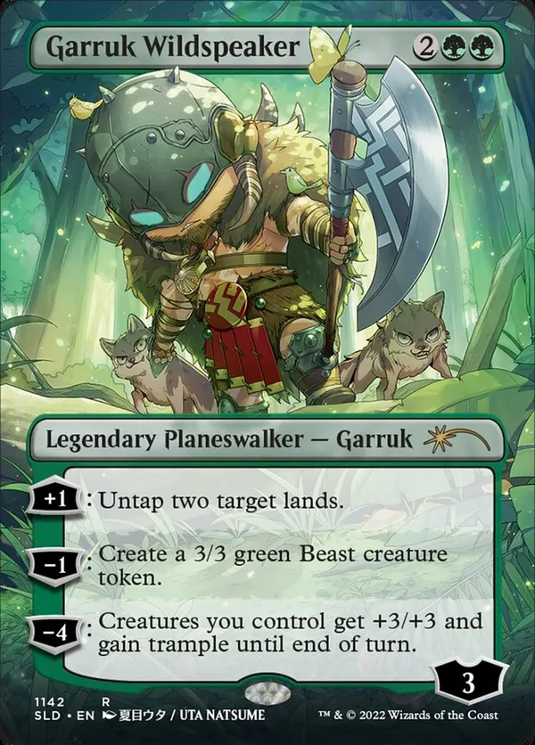 Garruk Wildspeaker (749) (Autographed) • Secret Lair Series