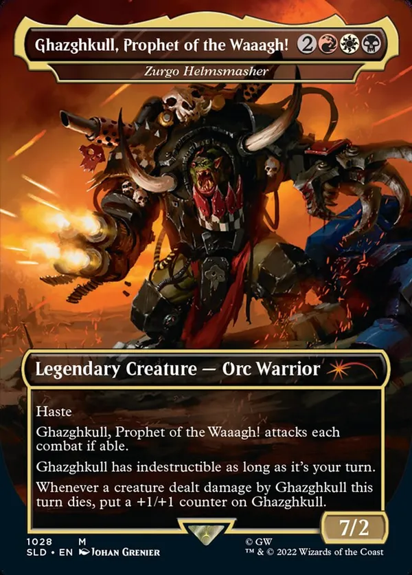 Ghazghkull, Prophet of the Waaagh! (Borderless)