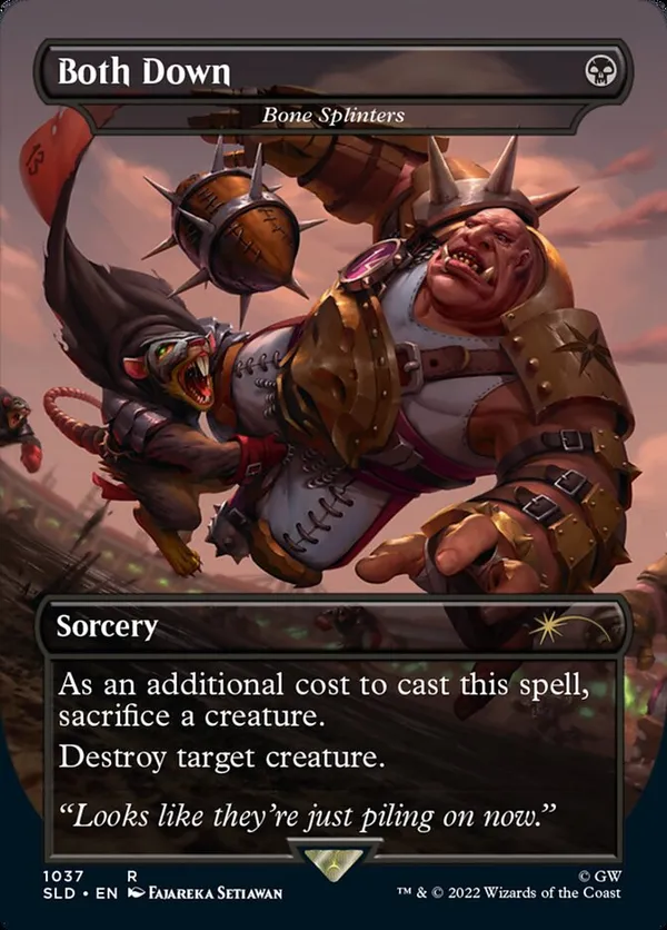 Both Down (Borderless)