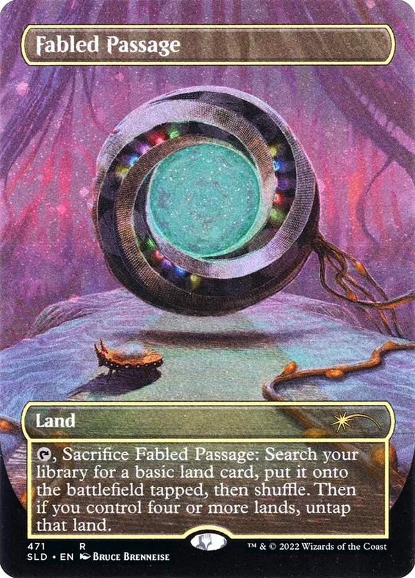 Fabled Passage (Borderless) (Galaxy Foil)