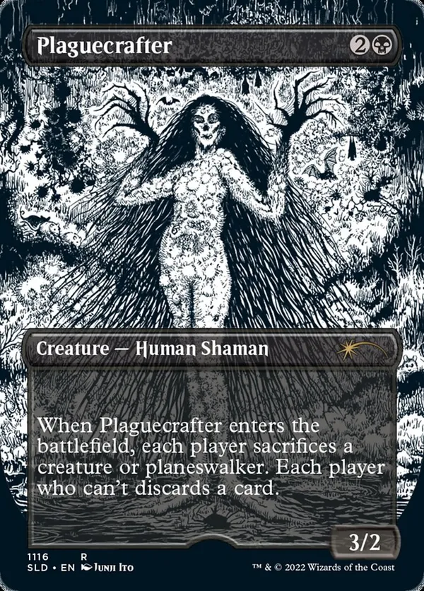Plaguecrafter (Borderless) (Foil Etched)