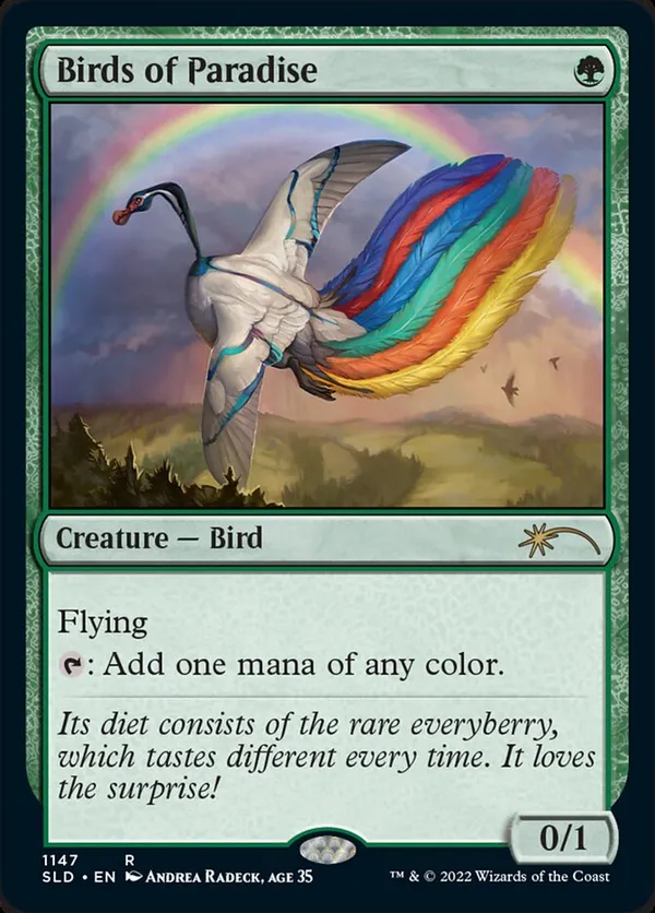 マジック：ザ・ギャザリング - BGS4 Birds of Paradise 2ED EN BirdsOfParadise__35569.