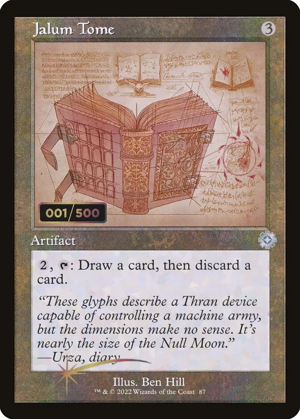 Jalum Tome (Schematic) (Serial Numbered)