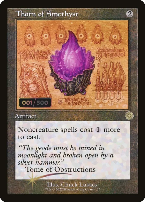 MTG アメジストのとげ 英語Foil(初版) MTG アメジストのとげ 英語Foil(初版) アメジストのとげ/Thorn