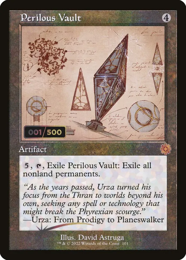 Perilous Vault (Schematic) (Serial Numbered)