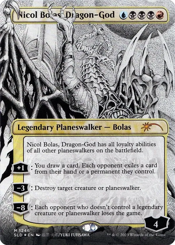 Nicol Bolas, Dragon-God • Ravnica Remastered (RVR) #205