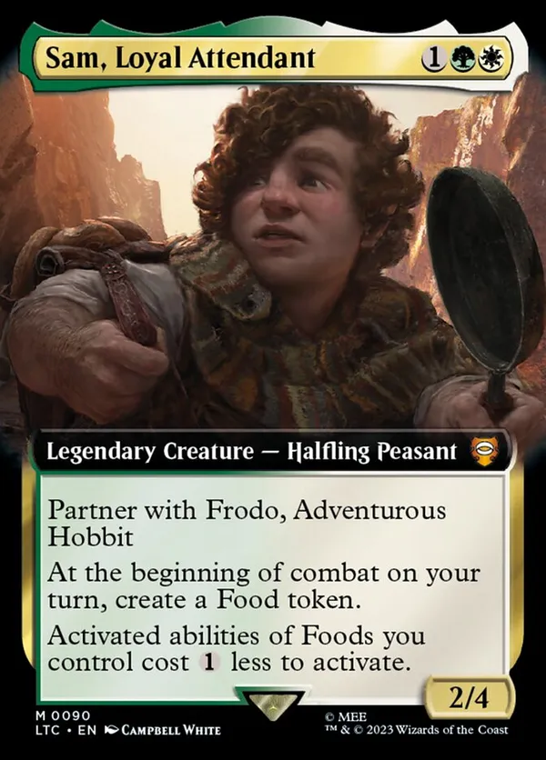 Sam, Loyal Attendant (Extended Art)