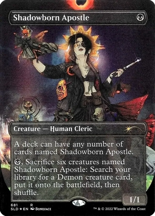 【PSA9】「影生まれの使徒」Shadowborn Apostle (685) Shadowborn Apostle (685) • Secret Lair Series (SLD) #685