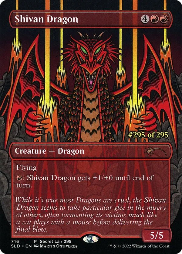 MTG シヴ山のドラゴン foil Secret Lair 30th MTG foil シヴ山のドラゴンの通販 こば屋（946140106） | magi