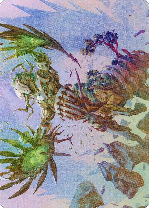 Botanical Brawler Art Card (43/81) (Gold-Stamped Signature)