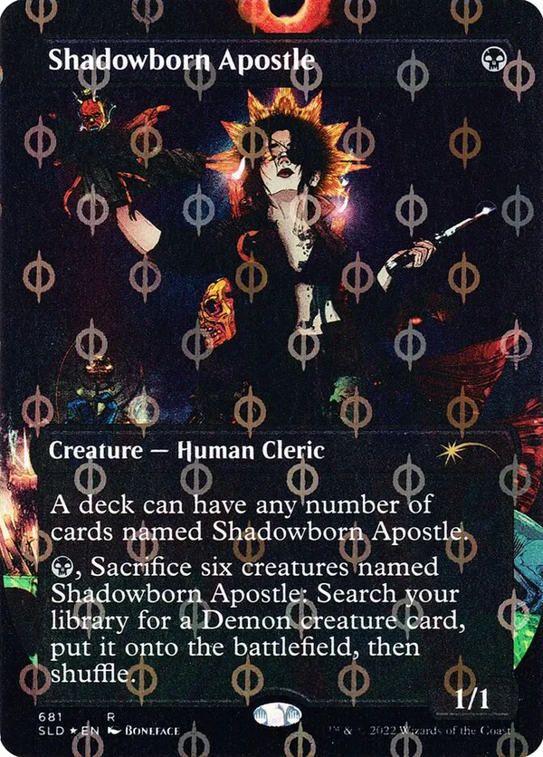 【PSA9】「影生まれの使徒」Shadowborn Apostle (685) Shadowborn Apostle (685) • Secret Lair Series (SLD) #685