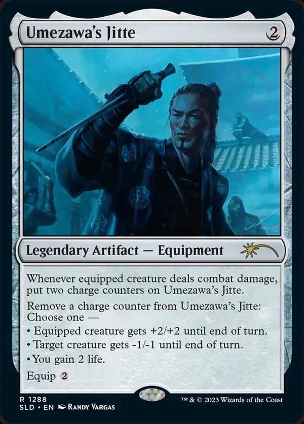 MTG Secret Lair クラウドのバスターソード(梅澤の十手)Foil Mtg 《梅澤の十手》クラウドのバスターソード FOIL - メルカリ