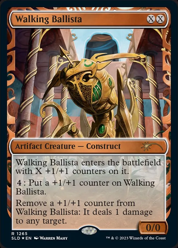 歩行バリスタ/Walking Ballista 未来予知枠 foil 1枚 FOIL】【英】歩行バリスタ/Walking Ballista[無色R]【MB2】[未来