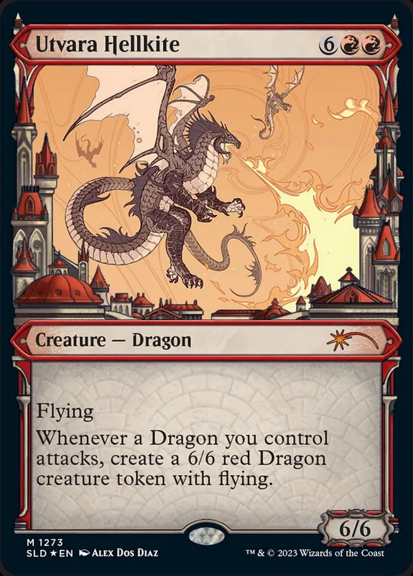 Utvara Hellkite (Halo Foil)