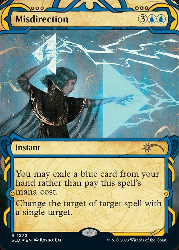 誤った指図　MMQ foil 英語 MTG 誤った指図 Misdirection MMQ Foil 英語版