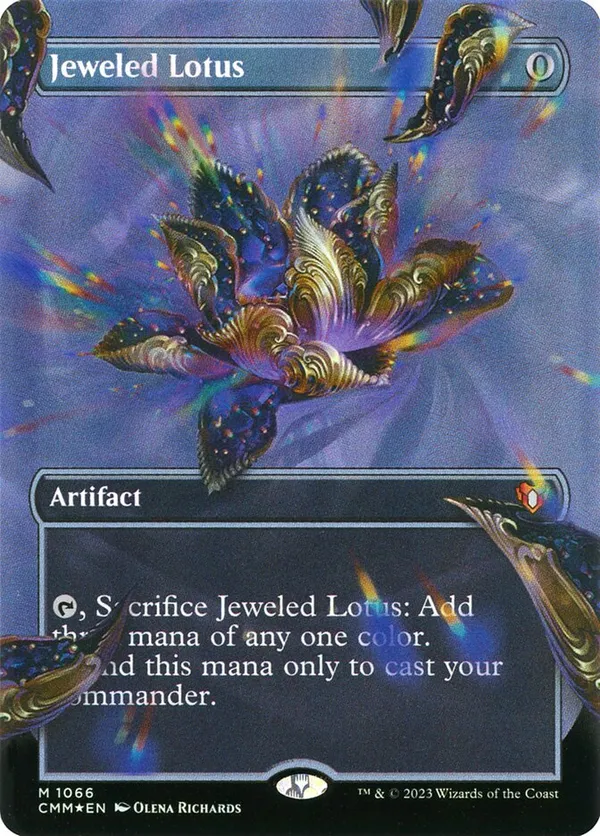 Jeweled Lotus (Textured Foil) • Commander Masters (CMM) #1066