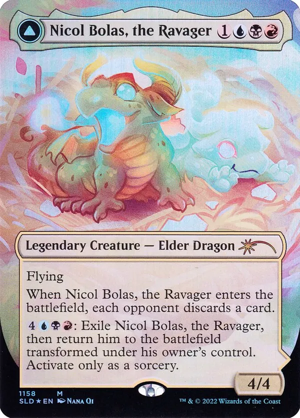 マジック：ザ・ギャザリング - MTG FOIL nicole bolas, the ravager M19 英 NICOL BOLAS, THE RAVAGER Deck Insert x4 ~mtg NM M19 Token | eBay