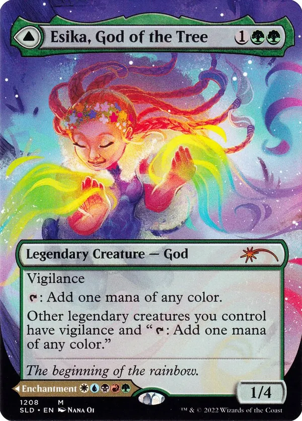 Esika, God of the Tree (Thick Stock)