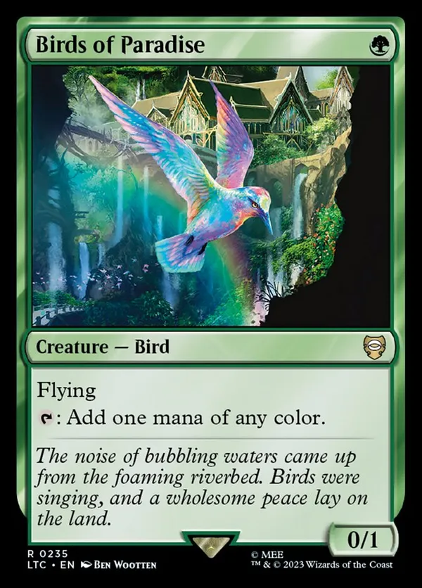 Birds of Paradise • Unlimited Edition (2ED) #187