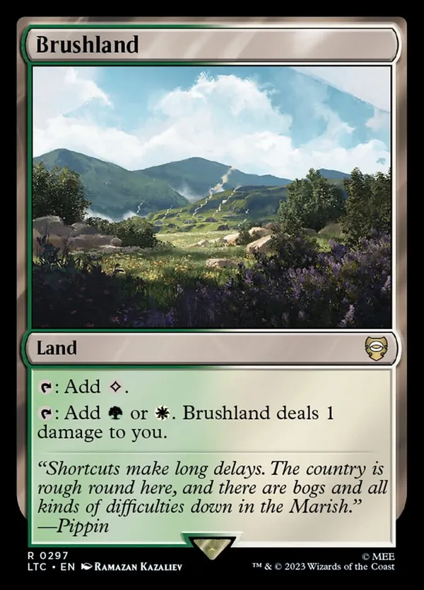 低木林地/Brushland  7ED英語foil Brushland | 7th Edition | Star City Games