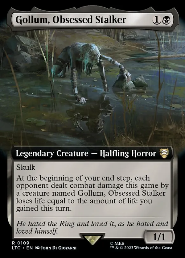 Gollum, Obsessed Stalker (Extended Art)