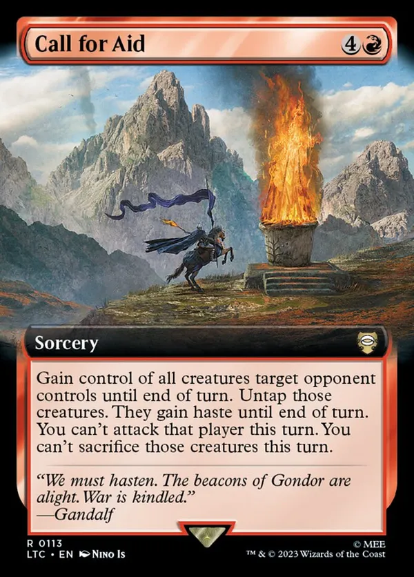 Call for Aid (Extended Art)
