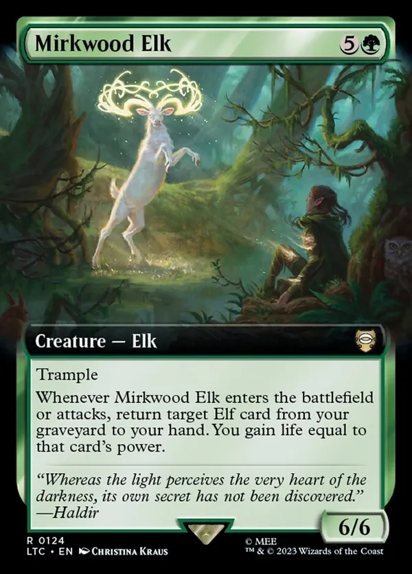 Mirkwood Elk (Extended Art)