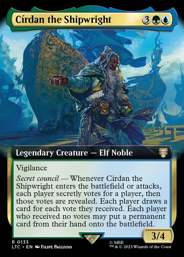 Cirdan the Shipwright (Extended Art)