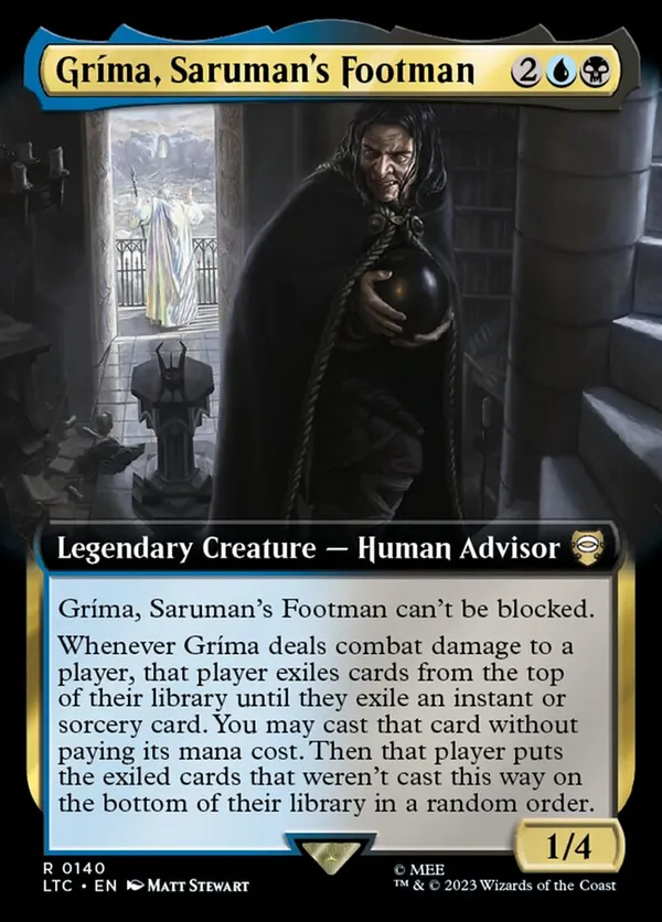 Grima, Saruman's Footman (Extended Art)