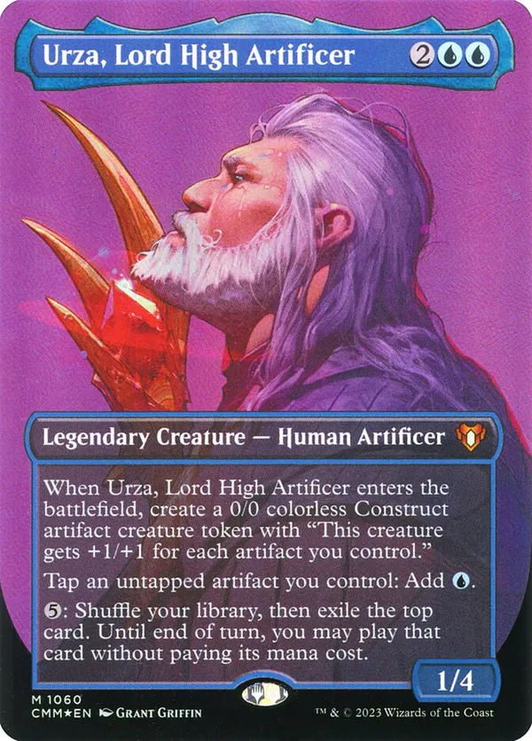 Urza, Lord High Artificer (Textured Foil)