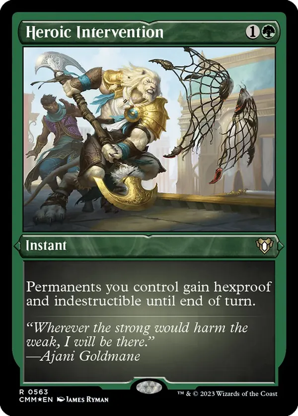 Heroic Intervention (Foil Etched)