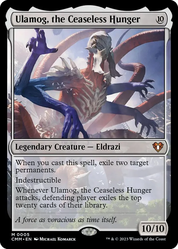 MTG Ulamog, the Ceaseless Hunger英語　Foil s95288.webp