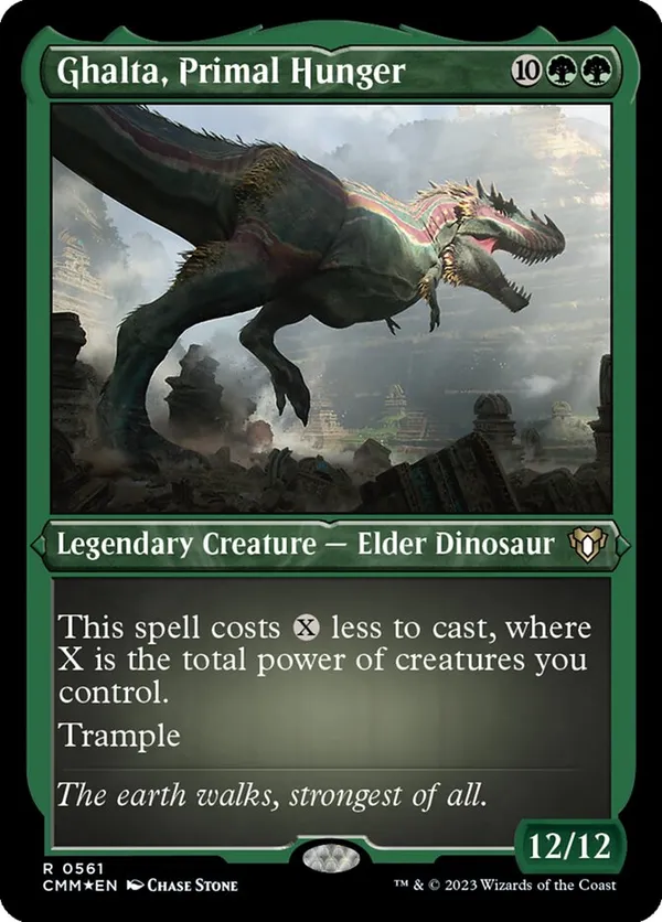 Ghalta, Primal Hunger (Foil Etched)