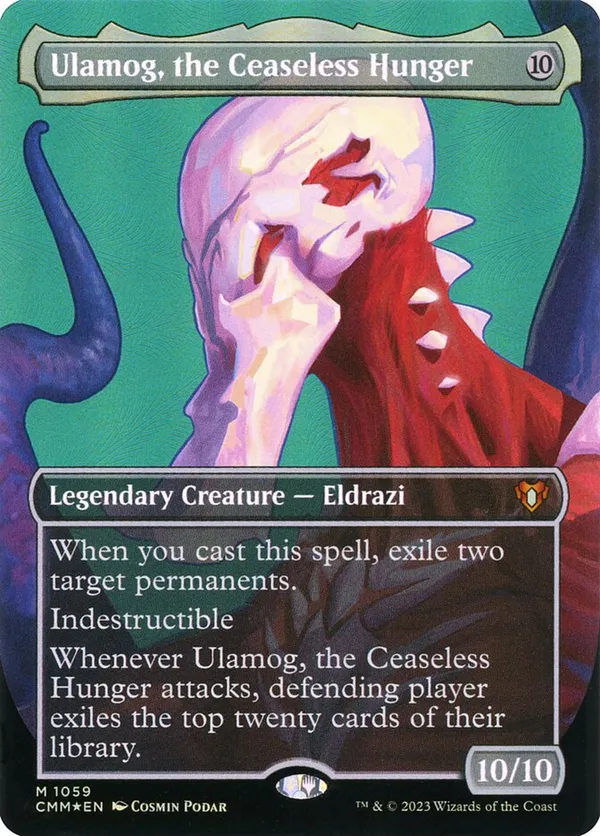 MTG Ulamog, the Ceaseless Hunger英語　Foil commander-masters-279739?blend