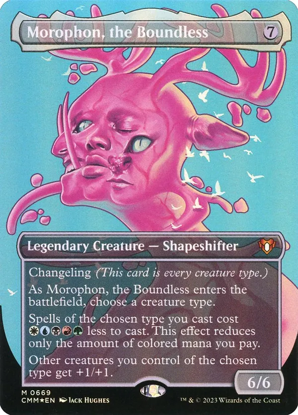 Morophon, the Boundless (Double Rainbow Foil) • Secret Lair
