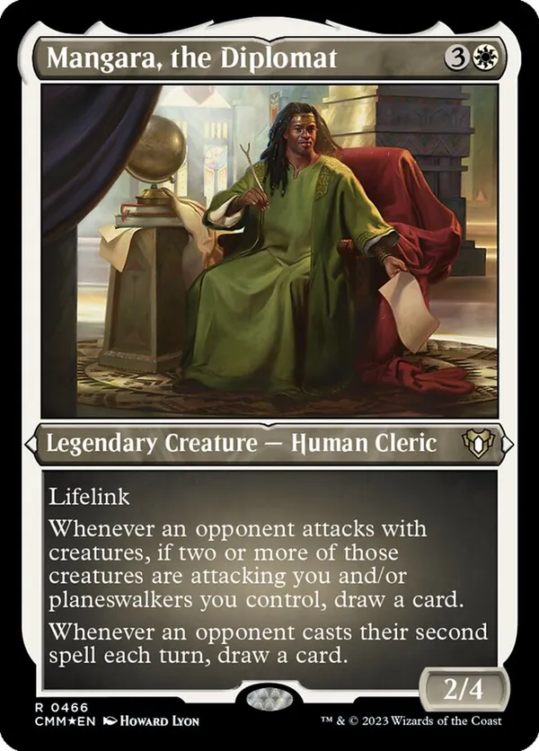 Mangara, the Diplomat (Foil Etched)