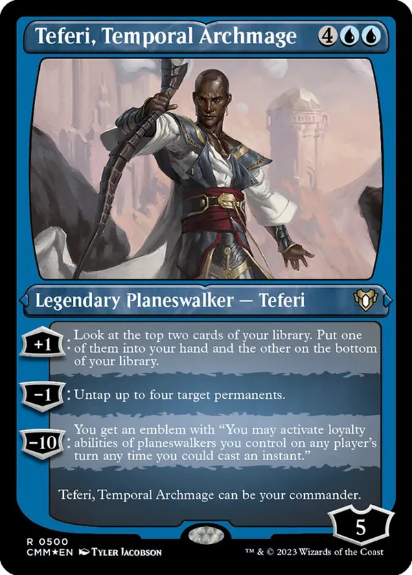 Teferi, Temporal Archmage (Foil Etched)