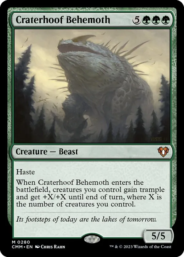 Craterhoof Behemoth (Retro Frame) • Innistrad Remastered