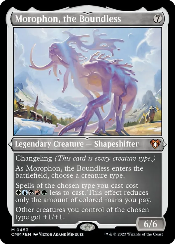 Morophon, the Boundless (Foil Etched)