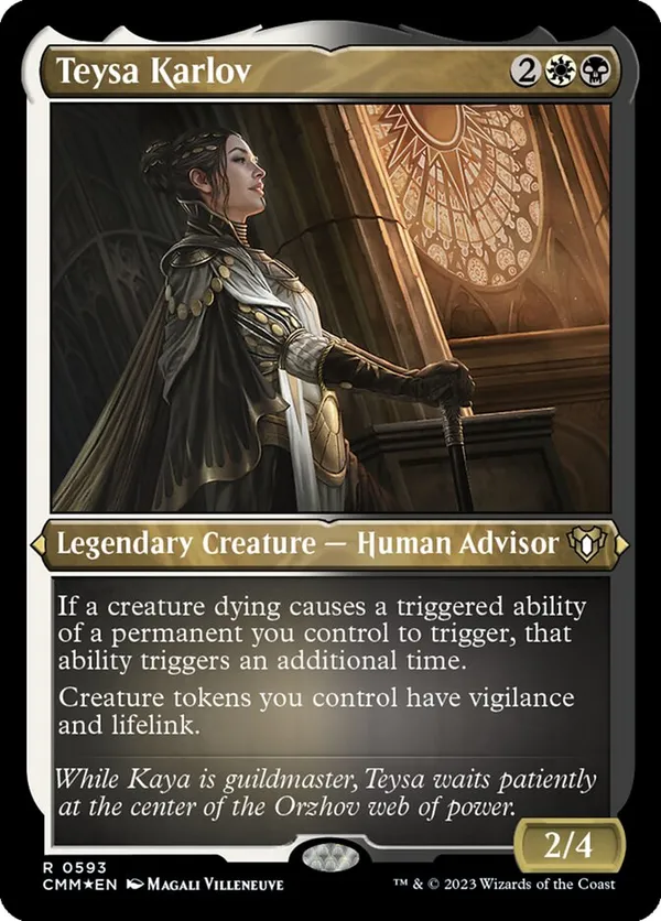 MTG アーティストプルーフ Teysa Karlov MTG【テイサ・カルロフ】アーティストプルーフ