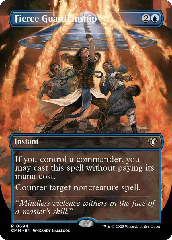MTG【Foil】激情の後見/Fierce Guardianship(1823) Fierce Guardianship (Rainbow Foil) • Secret Lair Series (SLD