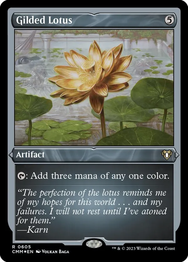 Gilded Lotus • Secret Lair Series (SLD) #205
