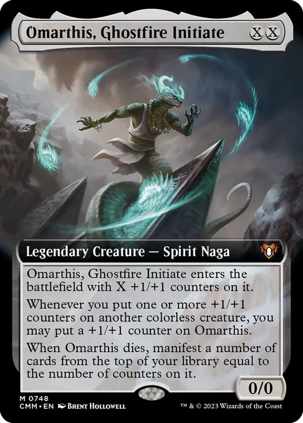 Omarthis, Ghostfire Initiate (Extended Art)
