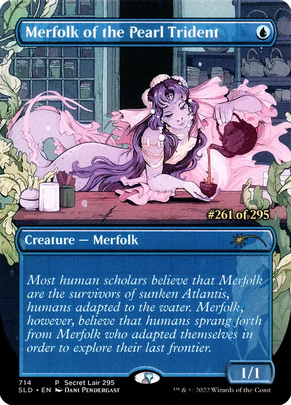 Merfolk of the Pearl Trident (Serial Numbered)