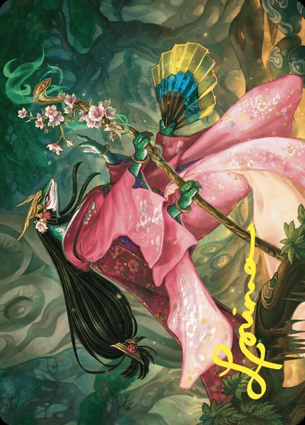 Sakiko, Mother of Summer Art Card