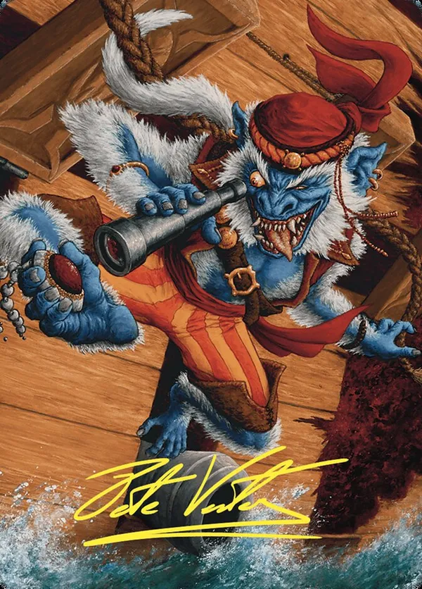 Treasure Nabber Art Card