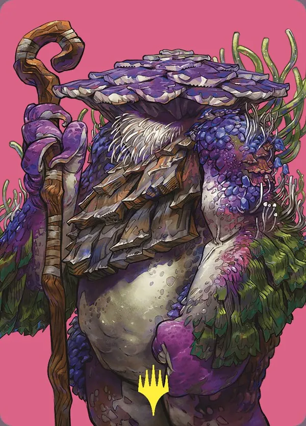 Slimefoot, the Stowaway Art Card