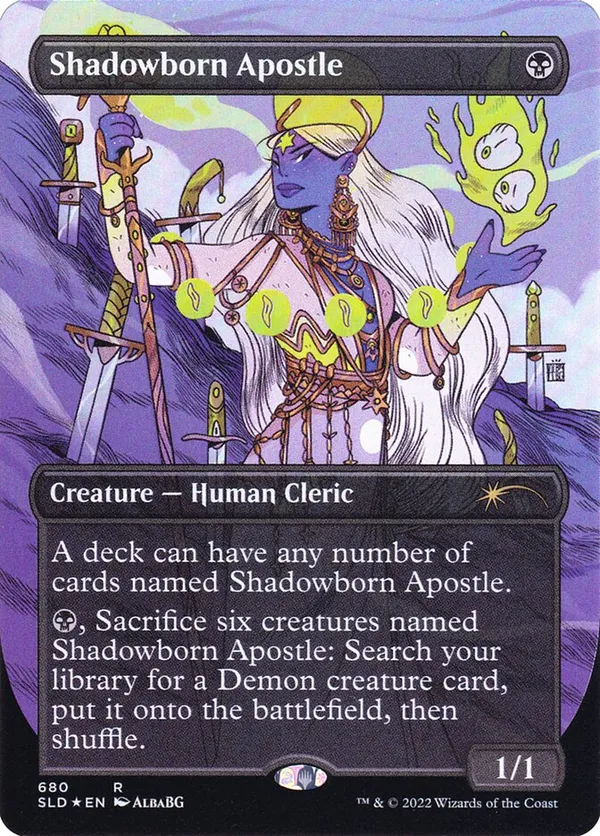 【PSA9】「影生まれの使徒」Shadowborn Apostle (685) Shadowborn Apostle (685) • Secret Lair Series (SLD) #685